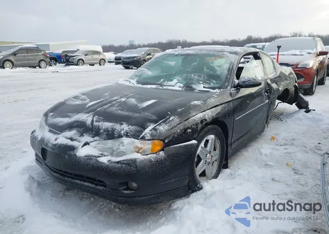2004 Chevrolet Monte Carlo Supercharged Ss из США, поврежденный, VIN 2G1WZ121449413748